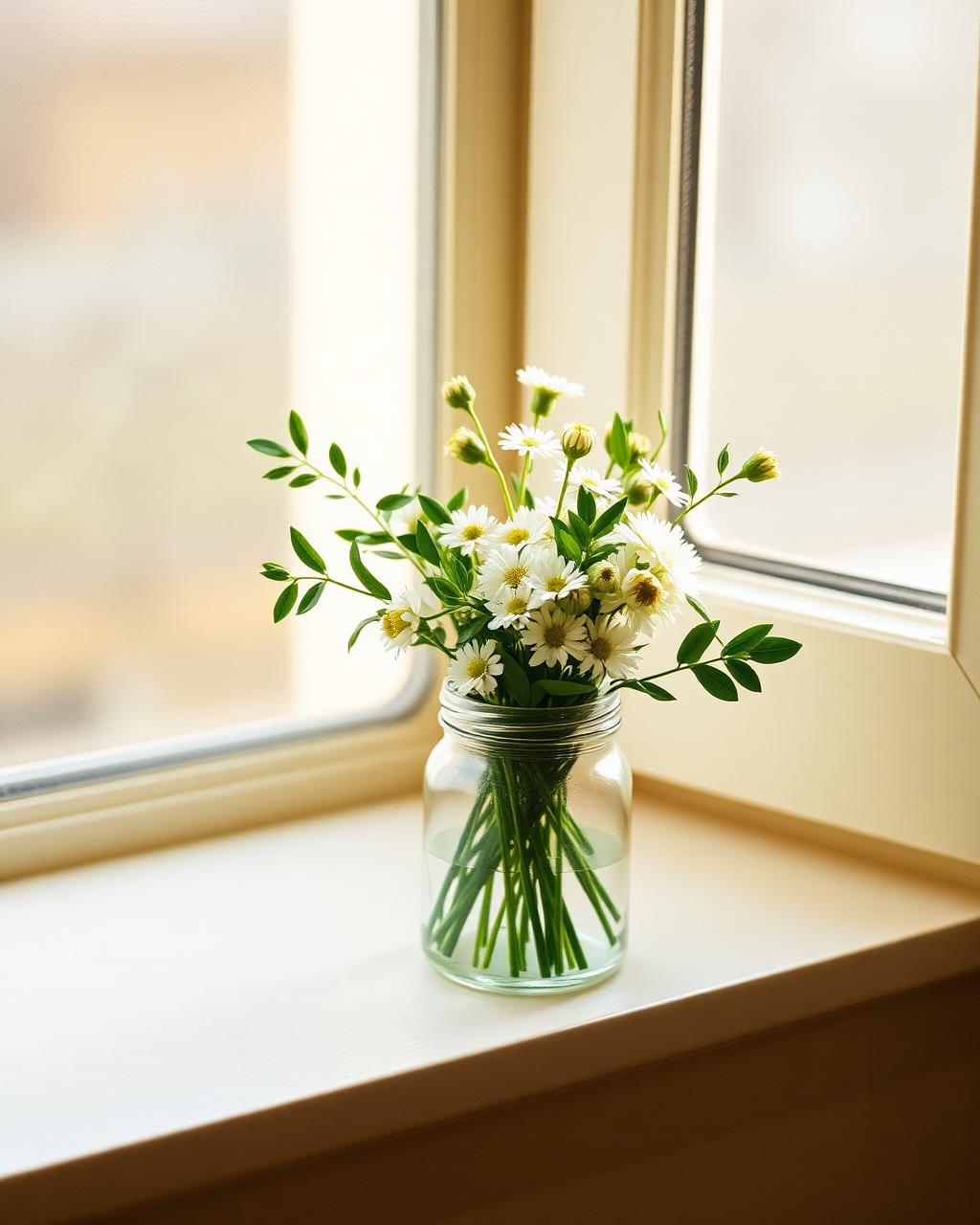 Something Small posy in a jar